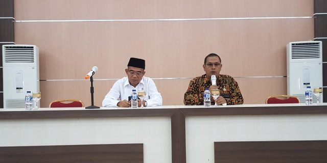 KUNJUNGAN MENTERI PENDIDIKAN DAN KEBUDAYAAN KE LPMP ACEH